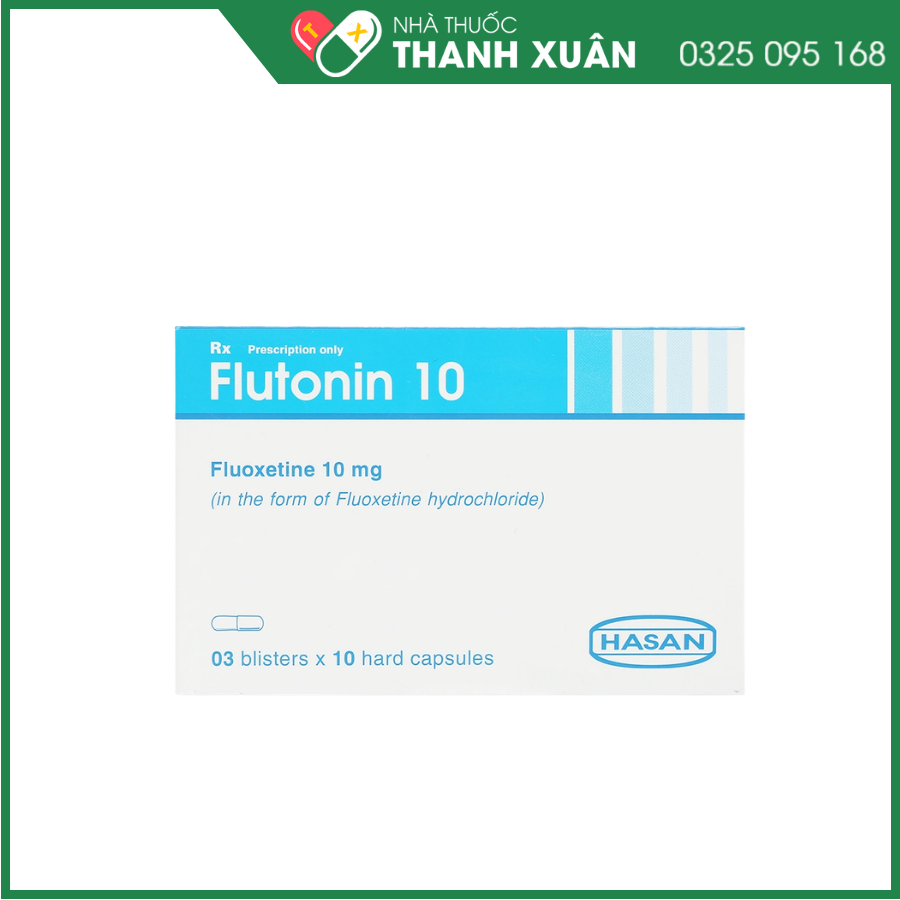 Flutonin 10 điều trị bệnh trầm cảm